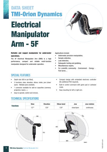 EMA - ELECTRICAL MANIPULATOR ARM