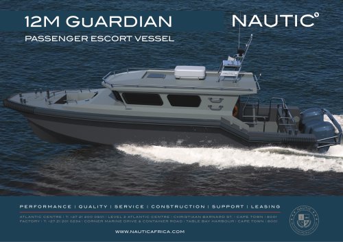 12M GUARDIAN PASSENGER ESCORT VESSEL