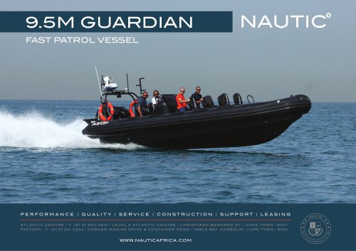 9.5M GUARDIAN FAST PATROL VESSEL