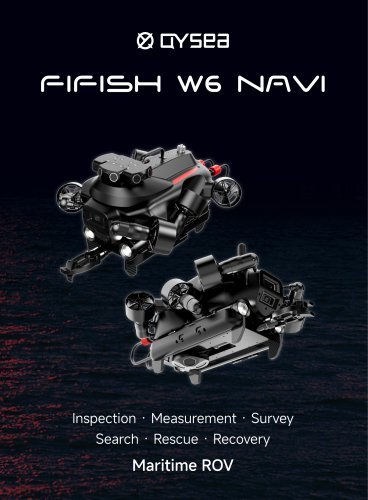 FIFISH W6 NAVI E-Brochure